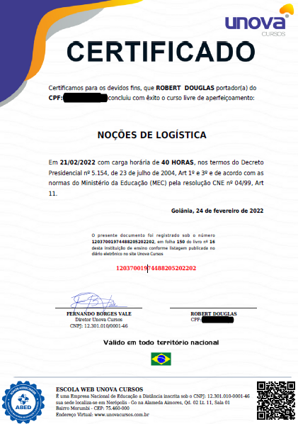 Certificado Diversos 12